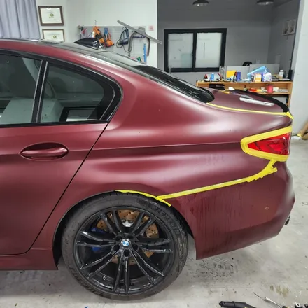[부천랩핑][PPF][SOS디자인랩] BMW M5 퍼스트에디션 매트PPF 시공 입니다^^ / 경기 부천