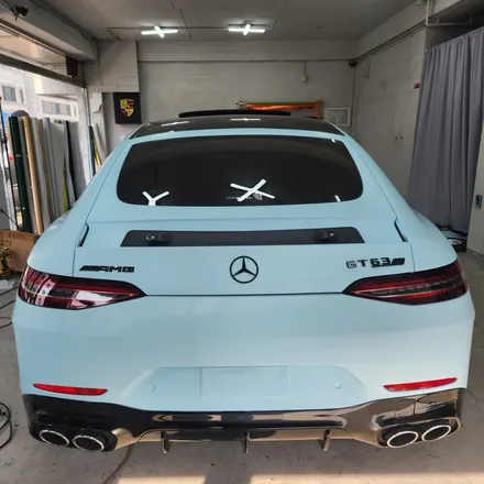 [부천랩핑][PPF][SOS디자인랩] 벤츠 AMG GT 전체랩핑 시공 입니다^^ / 경기 부천