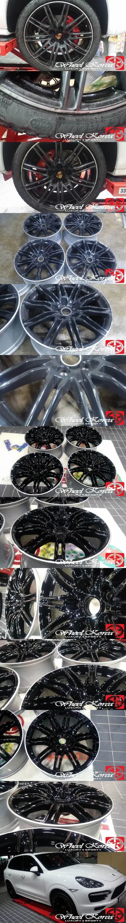 포르쉐 카이엔 휠 복원 / 대구 구미