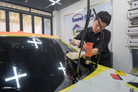 [BMW 3시리즈] 파나쉴드로 마음편해지기.(윈드쉴드)