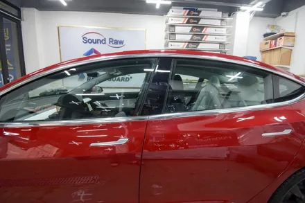 테슬라 모델 3 아마테라스 틴팅. (신길동 썬팅)