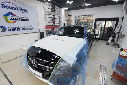 [벤츠 C43 AMG] 특별한 차에는 특별한 필름으로.(아마테라스HH 썬팅)((영등포/구로/여의도/동작/관악))