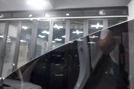 테슬라 모델 X 레이븐. 하버캠프 틴팅