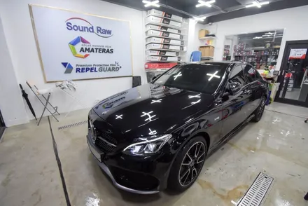 [벤츠 C43 AMG] 특별한 차에는 특별한 필름으로.(아마테라스HH 썬팅)((영등포/구로/여의도/동작/관악))