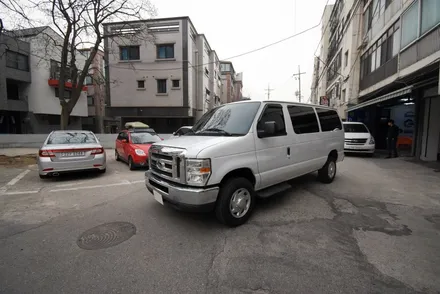압도적인 크기에 놀란 포드 E-350 틴팅 작업기 (영등포 아마테라스)