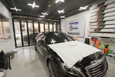 [BENZ S500] 파나소닉 파나쉴드, 리펠가드/보닛  (전면유리보호필름/PPF)