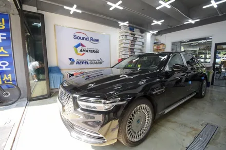 제네시스 G90 틴팅.