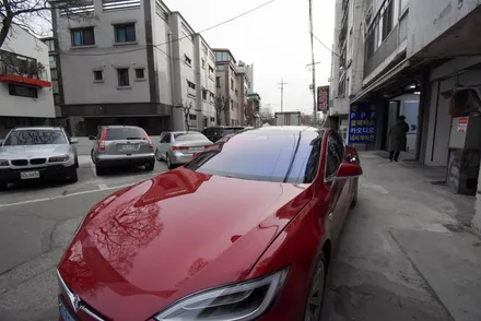 [테슬라 모델S 90D] 아마테라스 HN35/전면 HN15/측후면, 파인뷰 GXR1000@(썬팅/블랙박스) ((영등포/동작/여의도/목동/구로/양천)