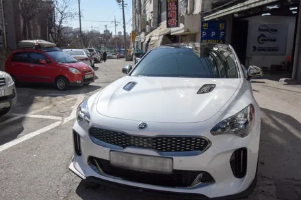스팅어 GT 틴팅 재작업으로 새차기분!