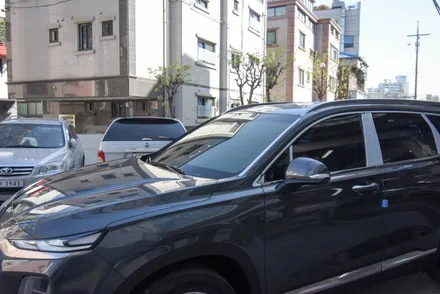[싼타페TM] 레인포레스트와 아마테라스 HH (썬팅)