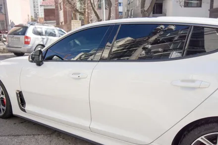 스팅어 GT 틴팅 재작업으로 새차기분!