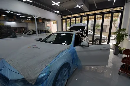 영등포 썬팅 [bmw420i] 아마테라스 HH35/전면시공