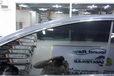 [테슬라 모델 S 90D] 아마테라스 HN45/전면 EN15/측후면, 파인뷰 GXR1000@ (썬팅/블랙박스)