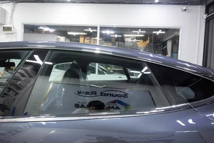 [테슬라 모델 S 90D] 아마테라스 HN45/전면 EN15/측후면, 파인뷰 GXR1000@ (썬팅/블랙박스)