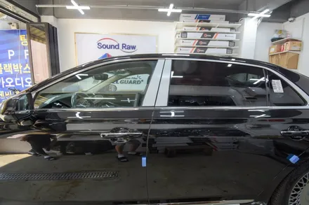 제네시스 G90 틴팅.