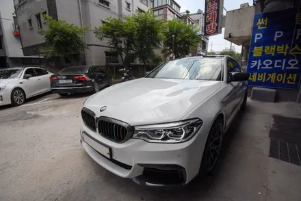 [BMW G30 5시리즈] 아마테라스 HH50으로 전면 재작업(영등포 썬팅)