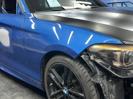 BMW118D 새틴블랙 전체랩핑 부산전체랩핑 / 부산 서구