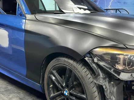 BMW118D 새틴블랙 전체랩핑 부산전체랩핑 / 부산 서구