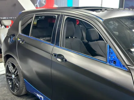 BMW118D 새틴블랙 전체랩핑 부산전체랩핑 / 부산 서구