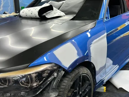 BMW118D 새틴블랙 전체랩핑 부산전체랩핑 / 부산 서구