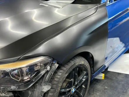 BMW118D 새틴블랙 전체랩핑 부산전체랩핑 / 부산 서구