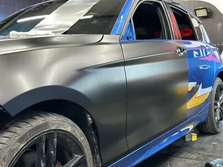 BMW118D 새틴블랙 전체랩핑 부산전체랩핑 / 부산 서구