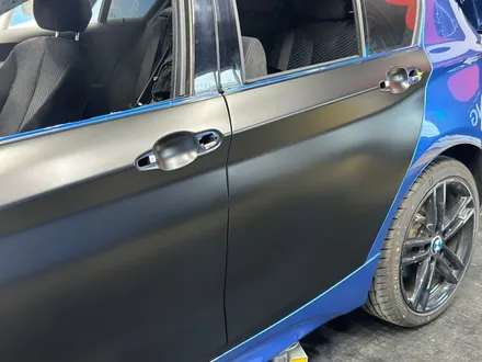 BMW118D 새틴블랙 전체랩핑 부산전체랩핑 / 부산 서구