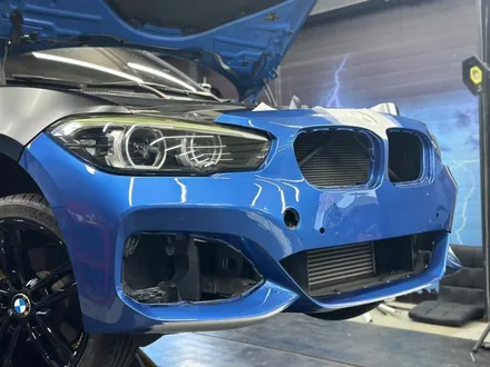 BMW118D 새틴블랙 전체랩핑 부산전체랩핑 / 부산 서구