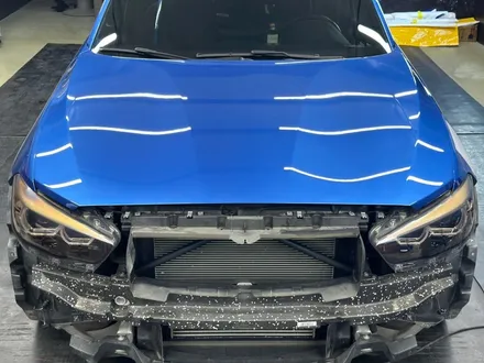 BMW118D 새틴블랙 전체랩핑 부산전체랩핑 / 부산 서구
