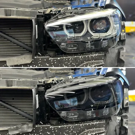 BMW118D 새틴블랙 전체랩핑 부산전체랩핑 / 부산 서구