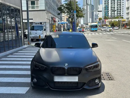 BMW118D 새틴블랙 전체랩핑 부산전체랩핑 / 부산 서구