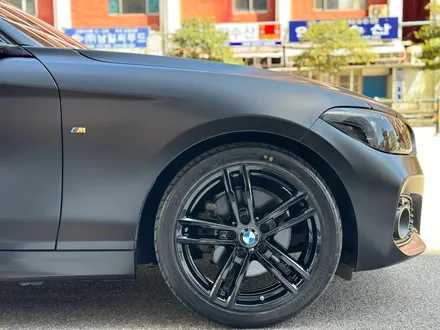 BMW118D 새틴블랙 전체랩핑 부산전체랩핑 / 부산 서구
