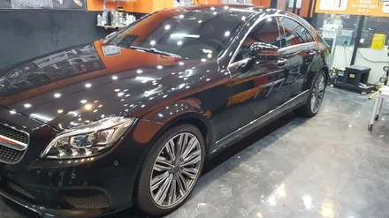 벤츠 CLS 350 4MATIC 프리미엄 수성광택 TGGT전용유리막코팅 [인천 논현동 광택] / 김포시 마산동