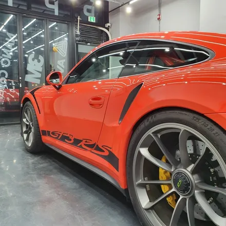 [김포]포르쉐 GT3RS 광택+유리막코팅(PPF제거) / 김포시 마산동