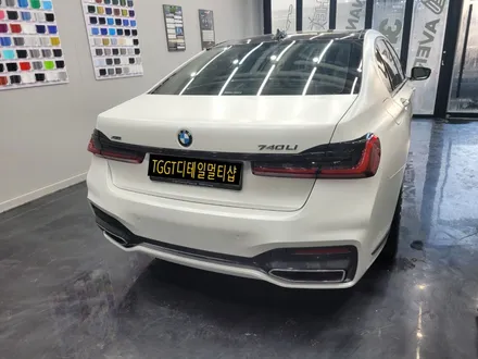 BMW 740Li 부분랩핑[운양동 마산동 광택 김포유리막코팅 김포랩핑 김포ppf] / 김포시 마산동