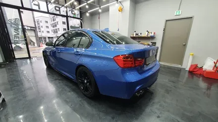 BMW 320d 글로스화이트 랩핑 / 김포시 마산동