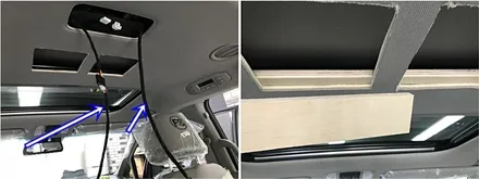 올뉴카니발   안드로이드 천정모니터 장착하기 / 경주 / 포항 / 대구 네비게이션 블랙박스 토탈카솔루션 FM1 / 경주시 소금강로