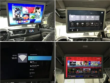 올뉴카니발   안드로이드 천정모니터 장착하기 / 경주 / 포항 / 대구 네비게이션 블랙박스 토탈카솔루션 FM1 / 경주시 소금강로