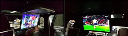 현대 팰리세이드 안드로이드 천정모니터 장착하기[ 경주포항안드로이드 천정모니터 전문점 FM1] / 경주시 소금강로