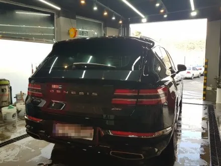 GV80 광택+유리막코팅(석회수 피해복원) / 동탄 능동