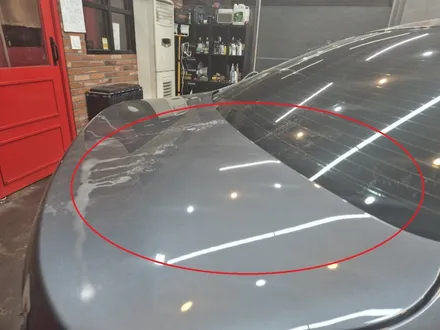 BMW 320D 석회수 피해흔적 제거 광택 / 동탄 능동