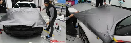 일산 덕양 고양 BMW 랩핑 전문점 [코션코리아 일산점] BMW120d 무광다크그레이 전체랩핑 시공후기 / 고양시 덕양구 신원동