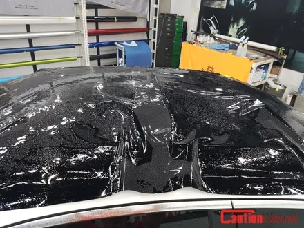은평 고양 일산 벤츠 루프스킨 전문점 [코션코리아 일산점] BENZ E300 탑폴리에 루프스킨 시공후기~! / 고양시 덕양구 신원동