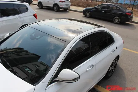 일산 고양 은평 벤츠 루프스킨 전문점 [코션코리아 일산점] 벤츠e220d 탑폴리에루프스킨 시공후기~! / 고양시 덕양구 신원동