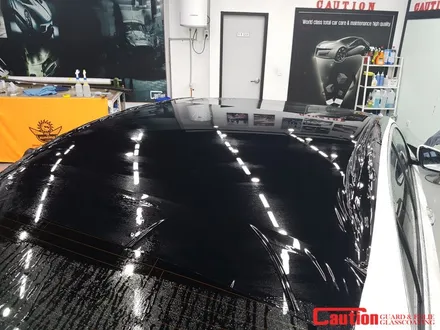 은평 고양 일산 벤츠 루프스킨 전문점 [코션코리아 일산점] BENZ E300 탑폴리에 루프스킨 시공후기~! / 고양시 덕양구 신원동