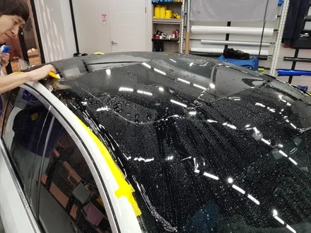 일산 고양 파주 BMW 루프스킨전문점[코션코리아 일산점]신형BMW G30 530I 탑폴리에 루프스킨 시공후기~! / 고양시 덕양구 신원동