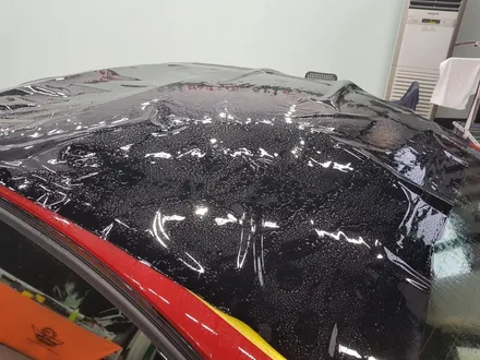 일산 고양 마포 BMW 루프스킨 전문점[코션코리아 일산점]BMW F30 330I 선셋 오렌지 탑폴리에 루프스킨 + M퍼포먼스사이드데칼 시고후기 / 고양시 덕양구 신원동