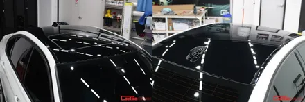 일산 고양 은평 BMW 루프스킨 전문점 [코션코리아 일산점] BMW320d 탑폴리에 루프스킨 시공후기 / 고양시 덕양구 신원동