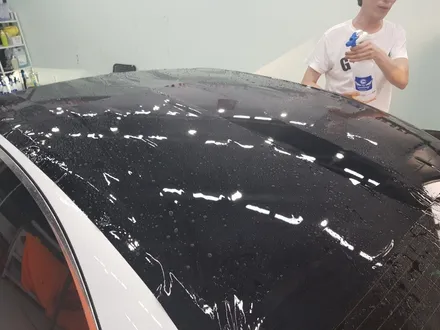 일산 고양 마포 벤츠 루프스킨전문점[코션코리아 일산점]벤츠E200 탑폴리에 루프스킨 시공후기 / 고양시 덕양구 신원동