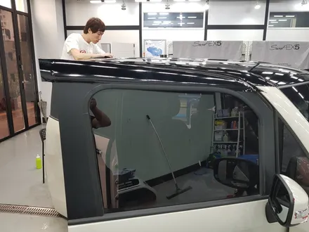 일산 고양 파주 레이 루프스킨전문점[코션코리아 일산점]레이 루프스킨 + 사이드미러랩핑 + 그릴랩핑 + 포인트랩핑 유광블랙 시공후기 / 고양시 덕양구 신원동